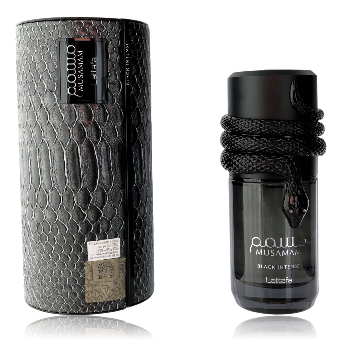 Musamam Black Intense by Lattafa, 3.4 oz Eau de Parfum Spray for Unisex