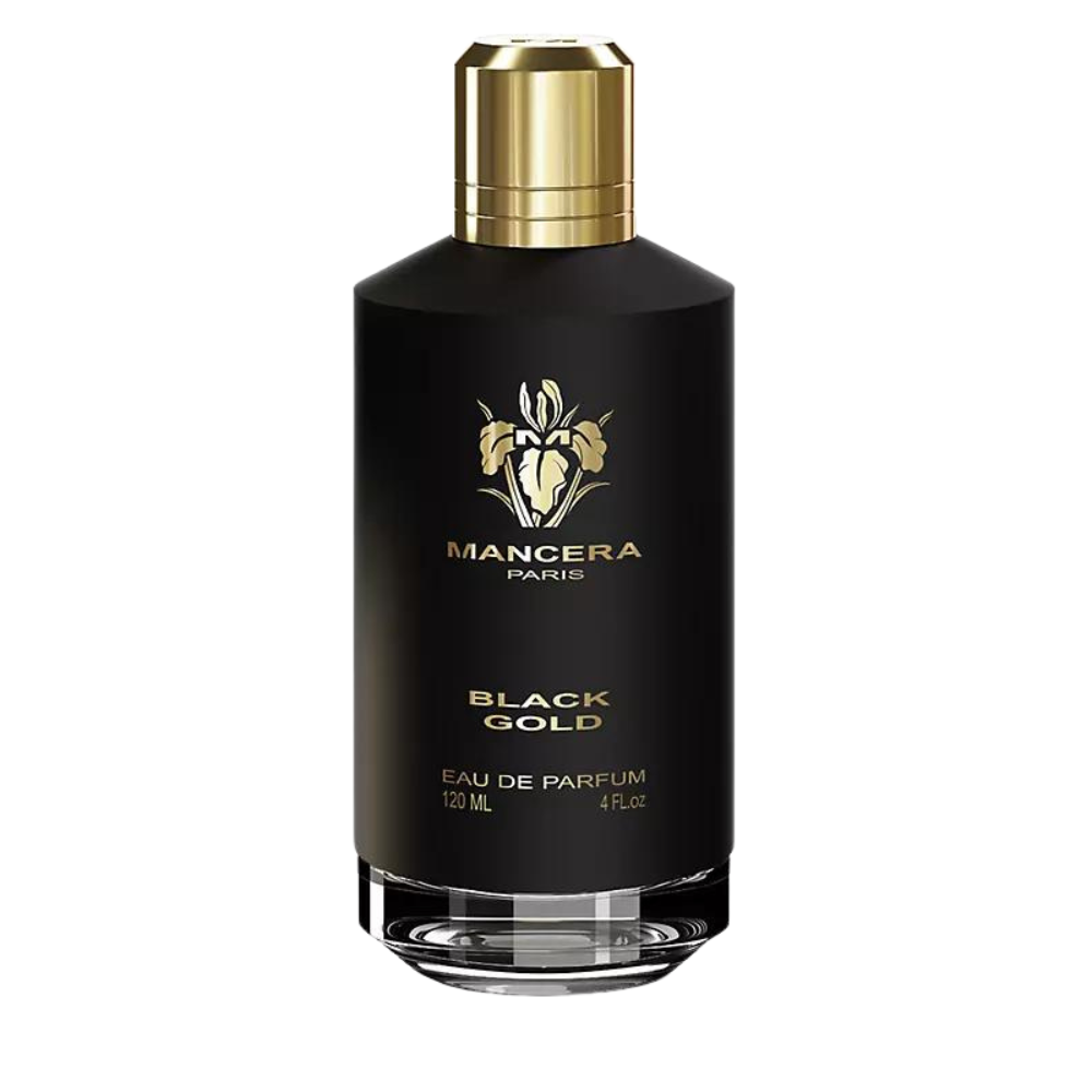 Mancera Black Gold fragrance decant sample bottle