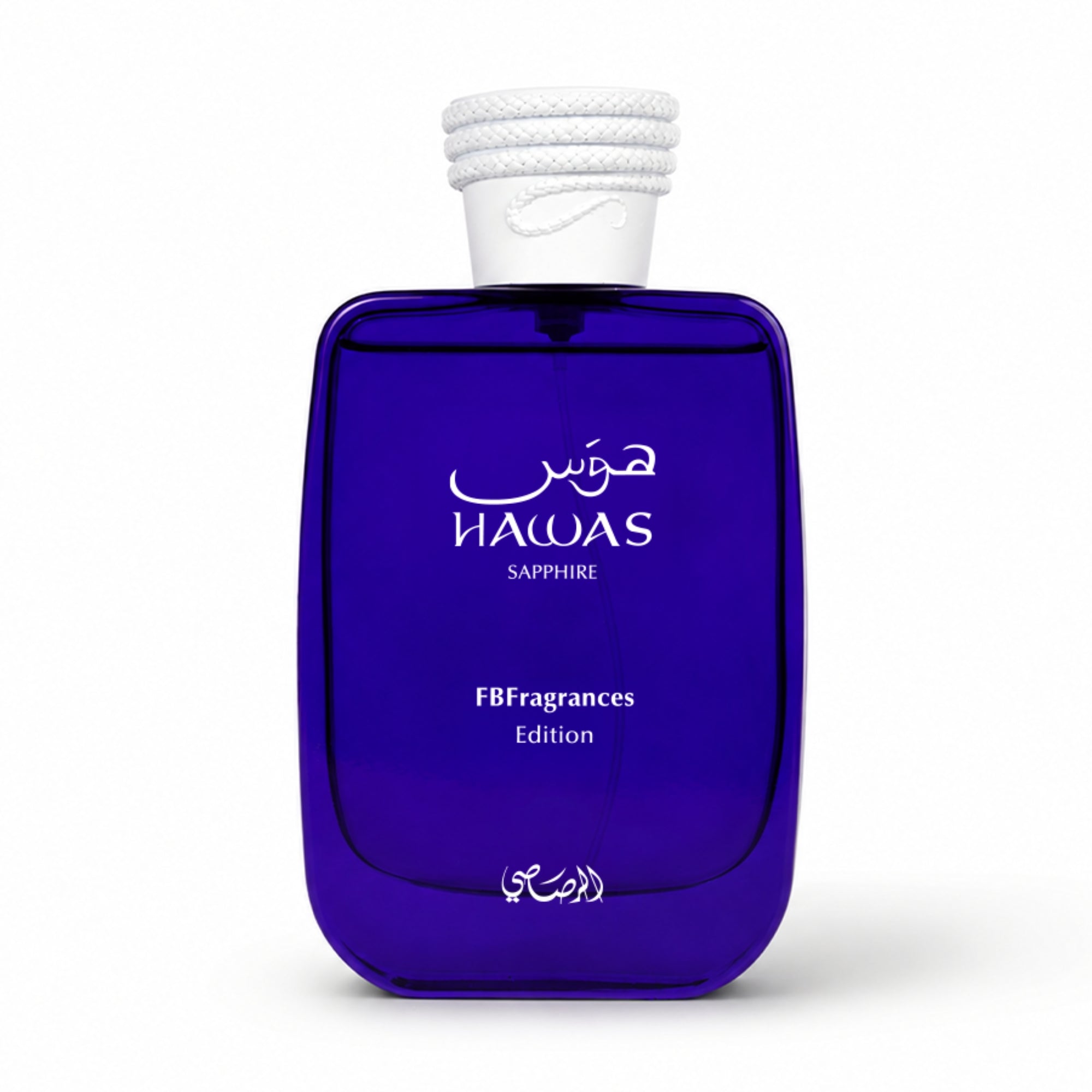 Rasasi Hawas Sapphire 5ml fragrance decant bottle