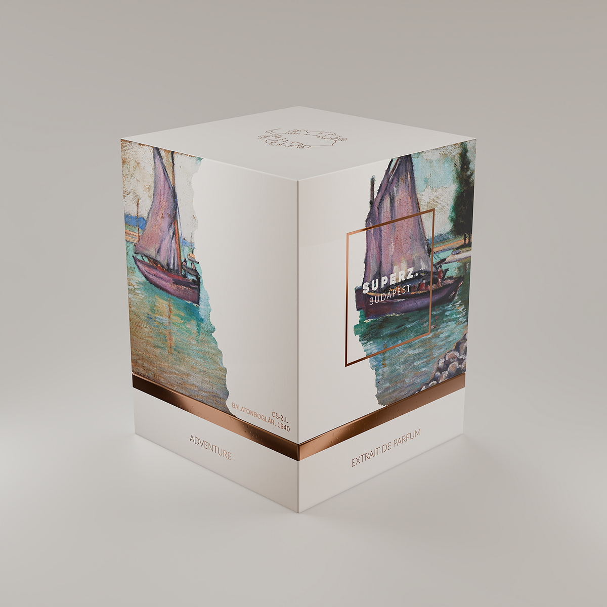 Superz. Budapest Lake Balaton 5ml fragrance decant bottle