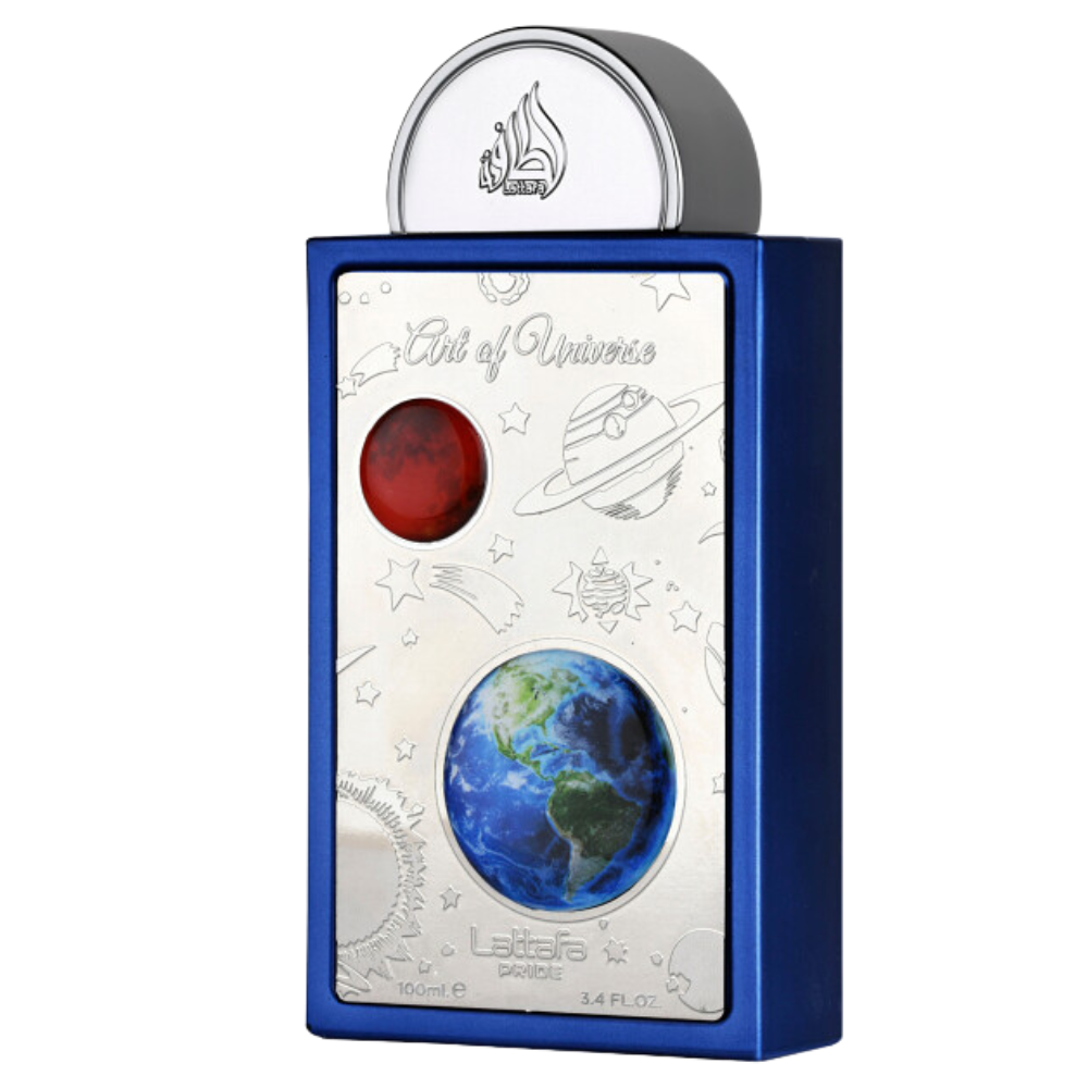 Lattafa Art of Universe fragrance decant sample bottle