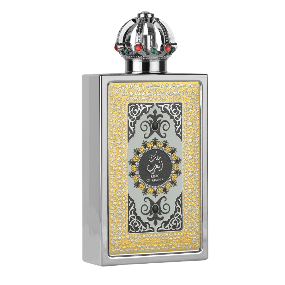 Lattafa King of Arabia fragrance decant sample bottle