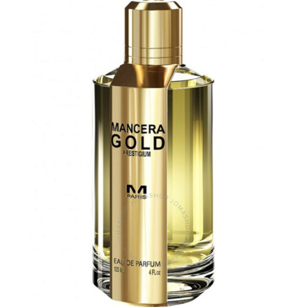 Mancera Gold Prestigium fragrance decant bottle
