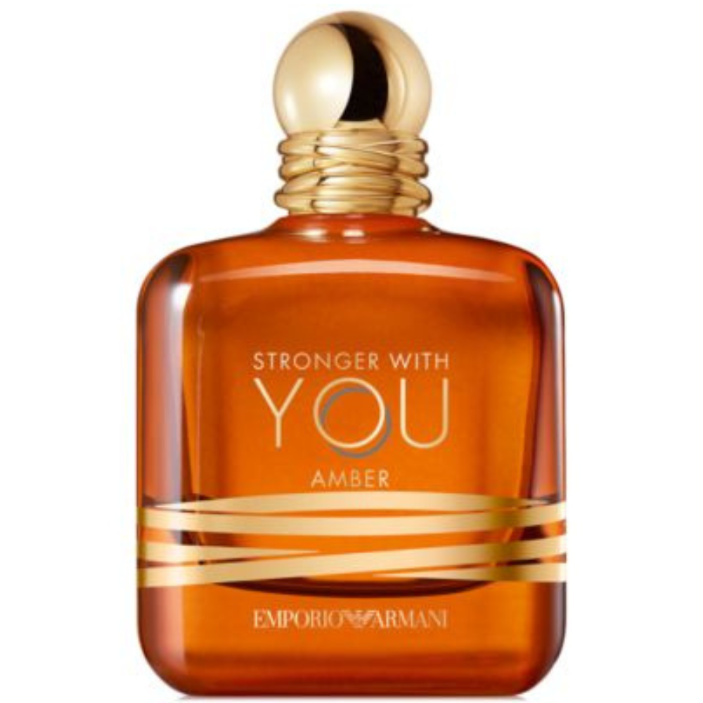Armani Stronger With You Amber fragrance decant bottle