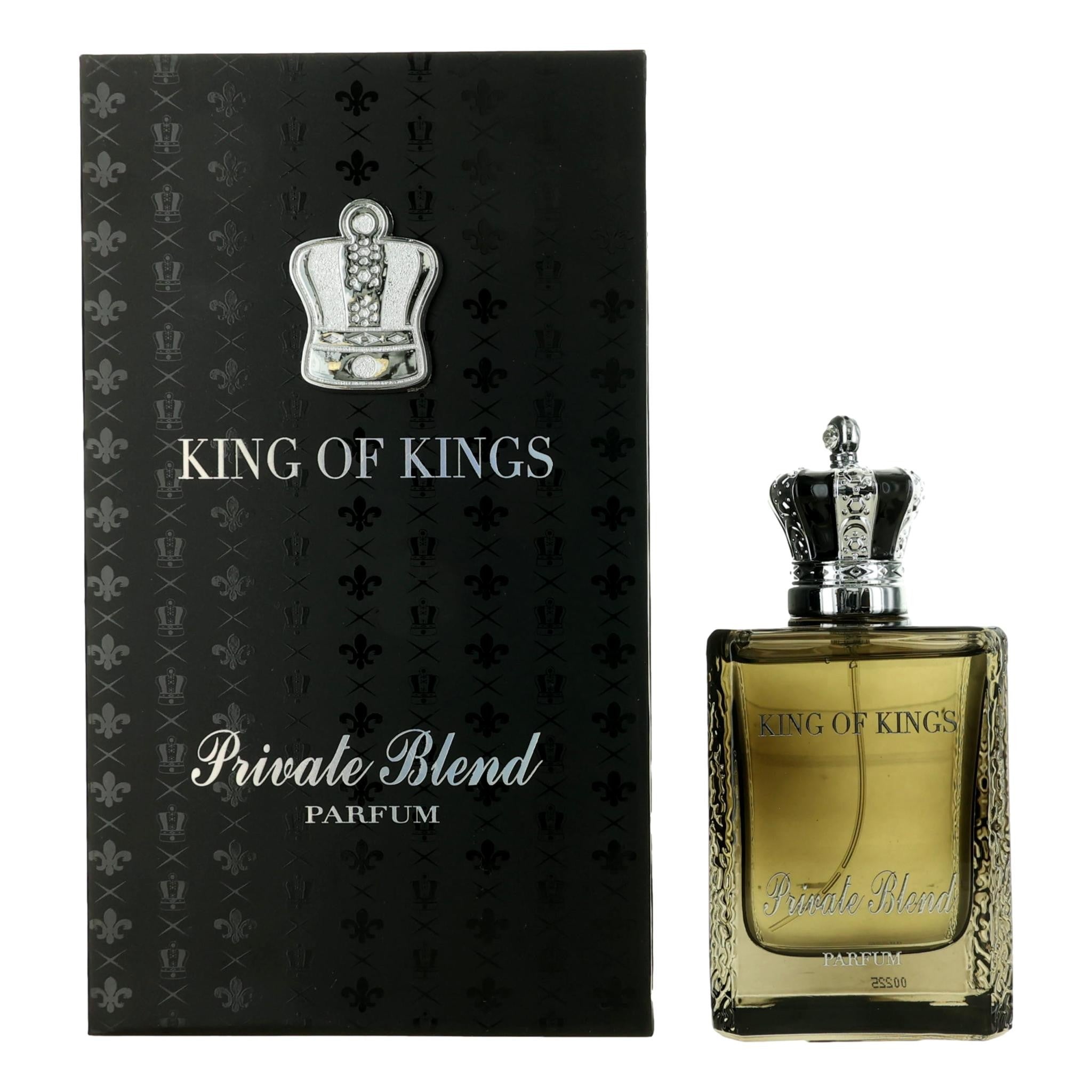 King of Kings Private Blend 3.4 oz parfum bottle
