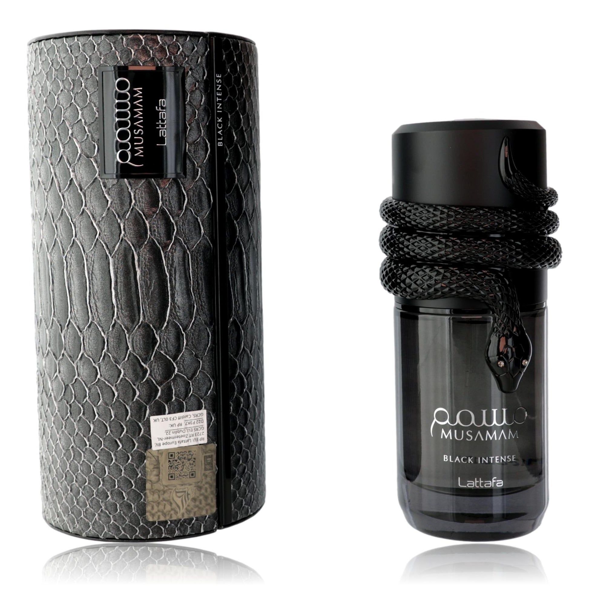 Musamam Black Intense by Lattafa, 3.4 oz Eau de Parfum Spray for Unisex