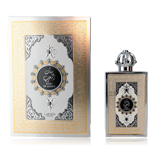 Pride King of Arabia by Lattafa, 3.4 oz EDP Spray for Unisex