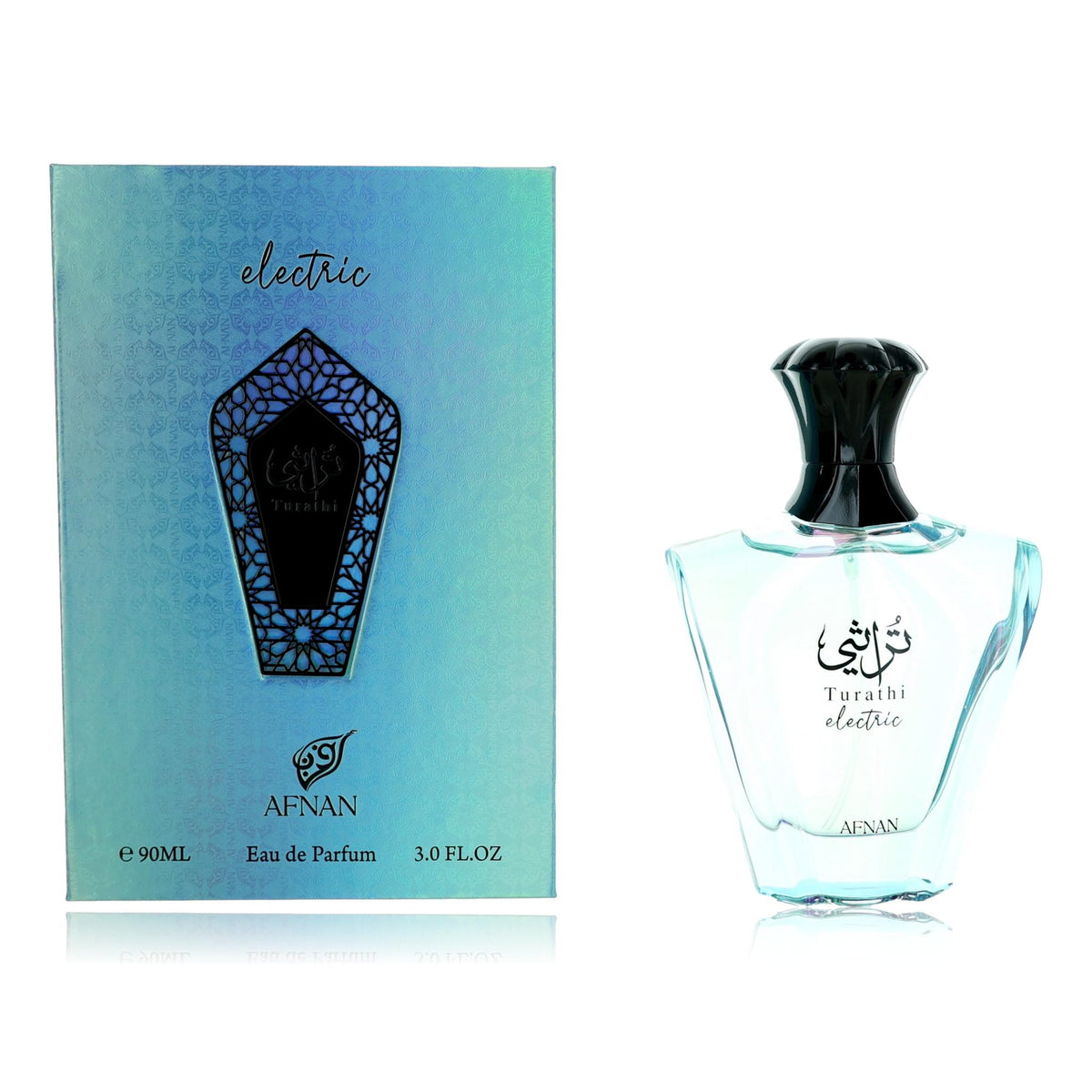 Afnan Electric Turathi 3 oz EDP bottle