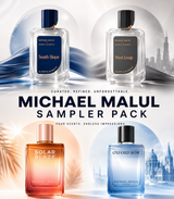 Michael Malul 4-piece sampler pack with 3ml fragrance decants